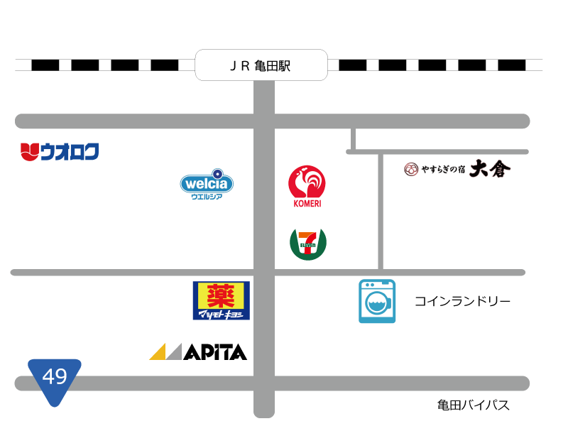 大倉旅館周辺地図